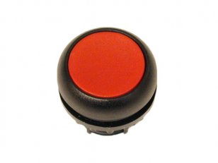 Eaton M22S-D-R Ovládací hlavice tlačítka, zapuštěné tlačítko, bez aret.,červená