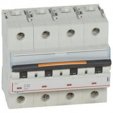 DX3 JISTIČ, 4 PÓLOVÝ, CHAR. C,32A 25KA LEGRAND 409797
