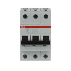 S203M-C20 3 fázový jistič 20 A char. C 10kA ABB 2CDS273001R0204