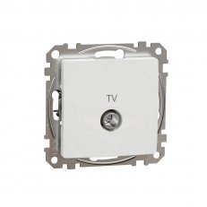 Sedna D/E TV zásuvka průběžná 7dB, Bílá SCHNEIDER SDD111474