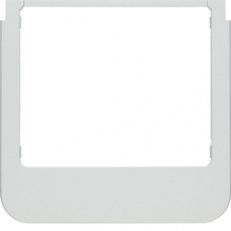 Designový rám pro KNX Touch Control 3,5 oblé hrany alu mat. lak. BERKER 13196084