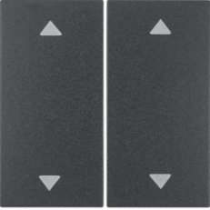 Kolébka, dělené pro EnOcean, bezdrátový modul, S.1/B.x, KNX, antracit, mat