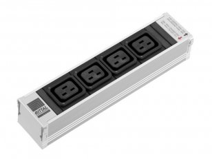 Rittal 7859130 Zásuv. modul 4 IEC320 C19, LED detekce přetížení