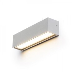 CAMARGUE nástěnná stříbrnošedá satinované sklo 230V LED 6W IP65 3000K R13527