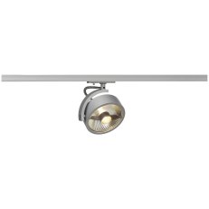 KALU TRACK QPAR111 lamp head, silver grey, incl. 1-circuit adapter SLV 143544