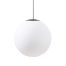 Závěsné svítidlo ADRIA P4 HP 59W IP40 4K ON/OFF SKLO OPAL černá OSMONT ADR62563