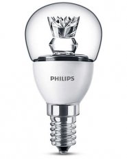 LED žár. E14 4-25W 827 kapka čirá