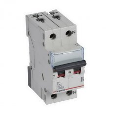 TX3 JISTIČ, 1+N PÓLOVÝ, CHAR. B, 50A 10000A LEGRAND 404103