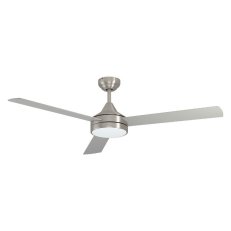 Stropní ventilátor SESIMBRA LED-CCT AC d1320 SI/dub 20W IP20 EGLO 35081