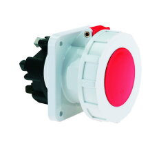 Zásuvka vestavná 63A 5p 400V IP67 6h Quick-Connect BALS 130119