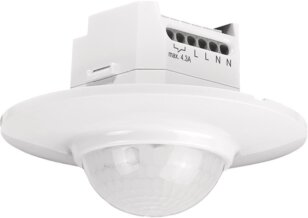 Detektor přítomnosti, master 230V AC, 360°, 1-kanálový, bezpotenciálový, 16m