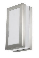 Stuttgart E27 14W IP44 saténový chrom RABALUX 8170
