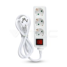 3 Ways Socket With Switch (3G 1.5MM2 X 5
