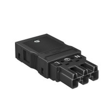 OBO ST-WIN 3P SW Zástrčkový díl 3P typ WINSTA MIDI 25A/250V 76x35x15 černá