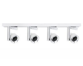 Spotové svítidlo Turn bílá/chrom max.4x10W GU10 PAULMANN 66676