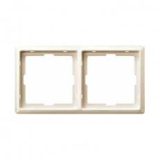 Schneider MTN481244 Rámeček Artec, dvojnásobný, white cream