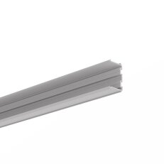 Montážní lišta KLUŚ T-40 PVC šedá 3m /C20000C02_3m/ ALUMIA C20000C02_3