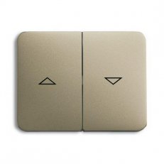 ABB 1751-0-2831 Kryt spínače žaluziového kolébkového, dělený, s potiskem