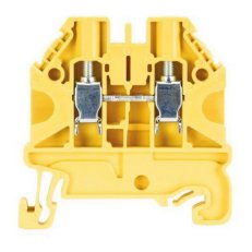 Řadová svorka WT 4 žlutá 4mm2 WIELAND 58.504.0055.8