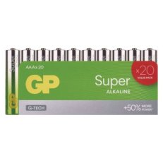 Alkalická baterie GP Super AAA (LR03) B0110L