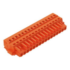 Pružinová svorka CAGE CLAMP 2,5mm2 oranžová 16pól. WAGO 231-316/107-000