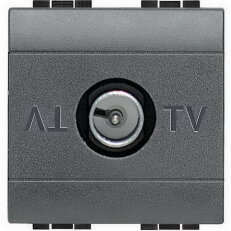 Legrand L4202D/2 BTLV ZÁSUVKA TV/SAT, KONC, 2M