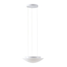 Závěsné LED svítidlo se skleněným stínidlem OSMONT AURA LE5 24W IP40 3K bílá