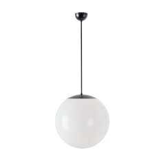 Závěsné LED svítidlo s plastovým stínidlem OSMONT ISIS P3 PE 27W IP40 3K černá