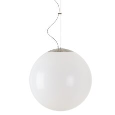 Závěsné LED svítidlo s plastovým stínidlem ISIS L4 PE HP 59W IP40 DALI 4K nerez