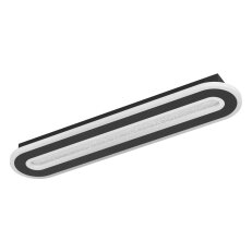 Stropní svítidlo MACCHIONI LED-CCT 550X120 černá/třpyt 20W IP20 EGLO 901243