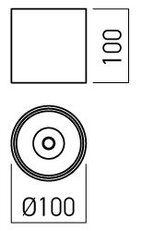XCORE RND. CEILING FITTING 18W 220-240V