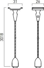 MINITRACK 1c SUPENSION KIT MWH