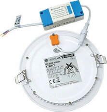 Vestavné svítidlo LED VEGA-R White 12W CCT, GREENLUX GXDW404