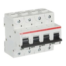 S804S-K40 jistič 4P char. K 40A s klecovou svorkou 50kA ABB 2CCS864001R0557