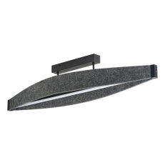 Decor Flat Felt Ceiling 23W 830 Dark Grey OSRAM 4058075847484