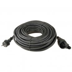 Gumový prodlužovací kabel 1 zásuvka 10M 1,5MM SCHUKO Emos P01810