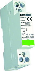 Instalační stykač 1x20A VS120-01 230V AC/DC ELKO EP 8595188123105