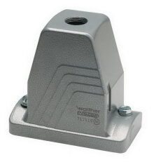 Pouzdro B 10 v: 100mm se šroubovým zajištěním, 1xM20 horní WALTHER 717110OVEM