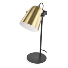 Stolní lampa NINA na žárovku E27, zlatá EMOS Z7642GL