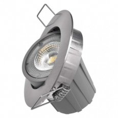 LED bodové svítidlo spotlight 8W 650LM Exclusive WW stříbrné ZD3241 teplá bílá