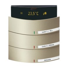 ABB KNX Triton prvek ovládací 3-/6nás s IR palladium 6321/38-260-500