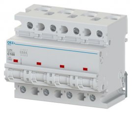 LVN-80D-4 Jistič In 80A,Ue AC 230/400V/DC 288V, ch.D, 4pól, 10 kA OEZ:42288