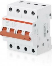 SHD204/25 4 pólový odpínač In: 25A pro 240V AC/60 VDC HOME ABB 2CDD274111R0025