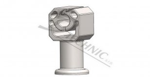 PV plast clic 55 Podpěra vedení plastová do zdi i do dřeva DT TECHNIC 400090