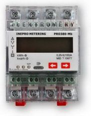Elektroměr PRO380-Mb 0,25-100A M-Bus MID E354