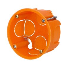 Krabice AcquaBOX 3255 IP30 67x40mm přístrojová jednoduchá do dutých stěn FAMATEL