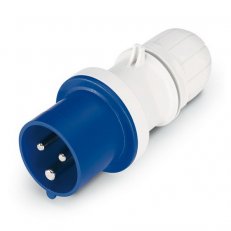 SCAME Vidlice OPTIMA bezšroubová 2P+E, 16A, 6h/200-250 V, 50/60 Hz, IP44