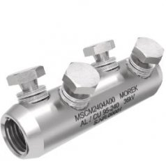 Kab. spojka Al/Cu 95-240mm2, 4x Ms šroub