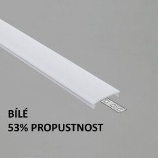 4738362 Plexi KLIK bílé pro FKU37, 2m FKU37-PB-KLIK-2M