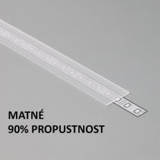 4738776 Plexi matné pro FKU66, 1m FKU66-P-1M
